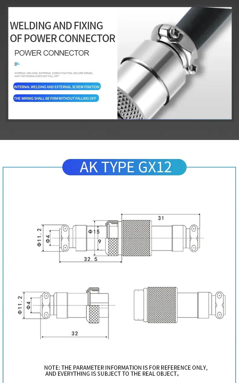 5/10/20 Set GX12 GX16 GX20 Docking Connector 2 3 4 5 6 7 8 9 10 12 14 15 Pin Male Female Aviation Plug Socket Circular Connector