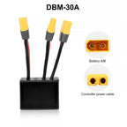 Mini Electric Bicycle Dual-Battery Discharge Converter Connection Adapter, Voltage Range 10 - 100V, Anderson/XT60/XT90 Connector