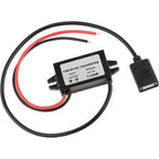Waterproof 12V 24V to 5V 3A Converter DC-DC Step Down Module Power Adapter USB-A Female/Type C/dual USB/open Wire Connector