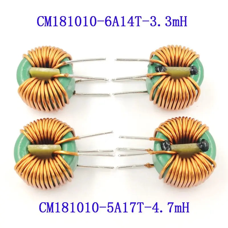 5PCS High Permeability Toroidal Common Mode Choke Inductor 3.3/4.7/6.8/10/15mH T18*10*10