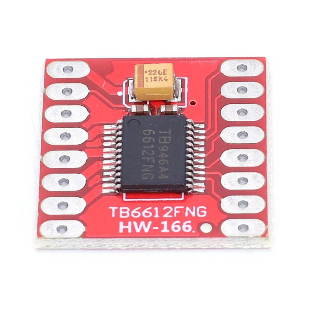 TB6612FNG Stepper Motor Driver Module 1.2A Dual DC Stepper Motor Driver Module 8 Pin for Arduino Microcontroller