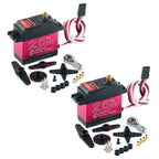 25KG Digital Servo Full Metal Gear IP66 Waterproof for 1:8 1:10 1:12 RC Car Crawler Robot 180/270 Degree High Precision