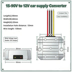 72V 48V 24V 36V 60V to 12V 3A-10A 15-90V to 12V Car Supply Converter Step-down Suitable for LED Power DC Module
