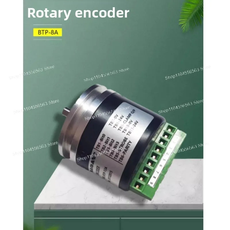 BTP-8A/BTP-12A Rotary Encoder | Absolute Position Feedback for CNC Lathe Machine Tool Turret
