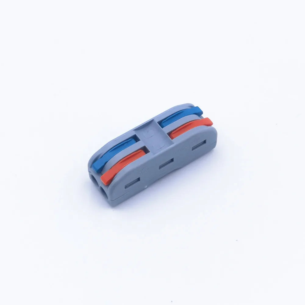 1PCS Insulated Reusable Lever Wire Connectors 24-12 AWG (0.5-4mm²) Quick Compact Electrical Splicing Terminals for Switch Wiring