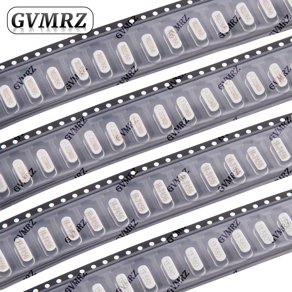10PCS HC-49SMD SMD 2PIN Passive Crystal Oscillator 16MHZ 20MHZ High Precision Quartz Resonator 4MHZ 6MHZ 8MHZ 12MHZ