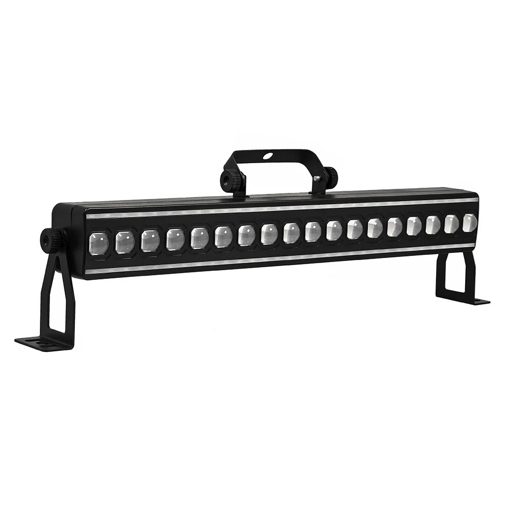 18x3w LED Light Bar With Aux Lighting 18x3w RGB Full Color Club Lights Nightclub Effect Lighting