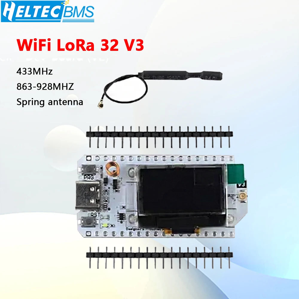 Heltec WiFi LoRa 32 V3 Dev-board with SX1262 ESP32 LORA node with OLED Display wireless shell stick lora gateway wifi BLE node