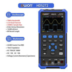 OWON HDS200 Series Handheld Digital Oscilloscope Portable 2CH Multimeter High Precision Electronic Repair Laboratory Test