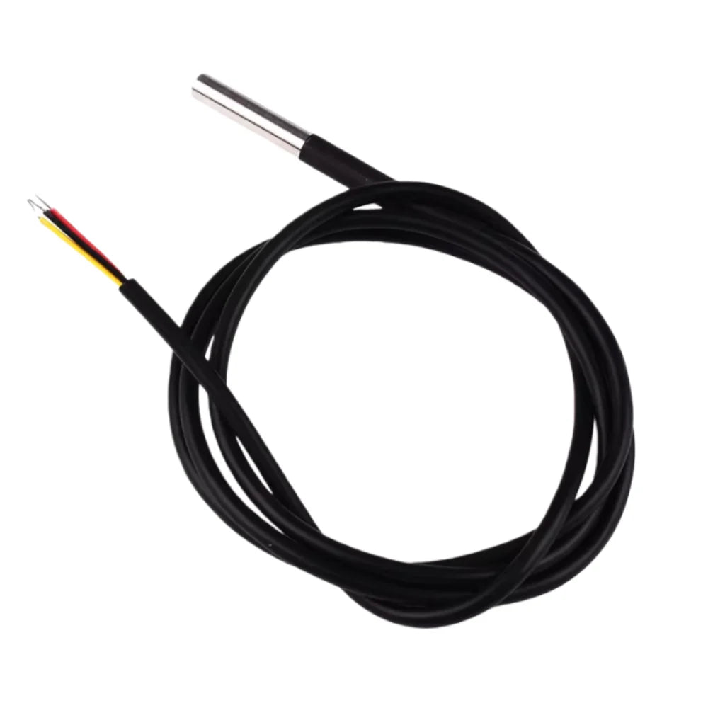 8-1pcs，1PCS DS18B20 Waterproof Thread Temperature Probe Temperature Sensor Stainless Steel Package 1/2/3/5/10Meter For Arduino