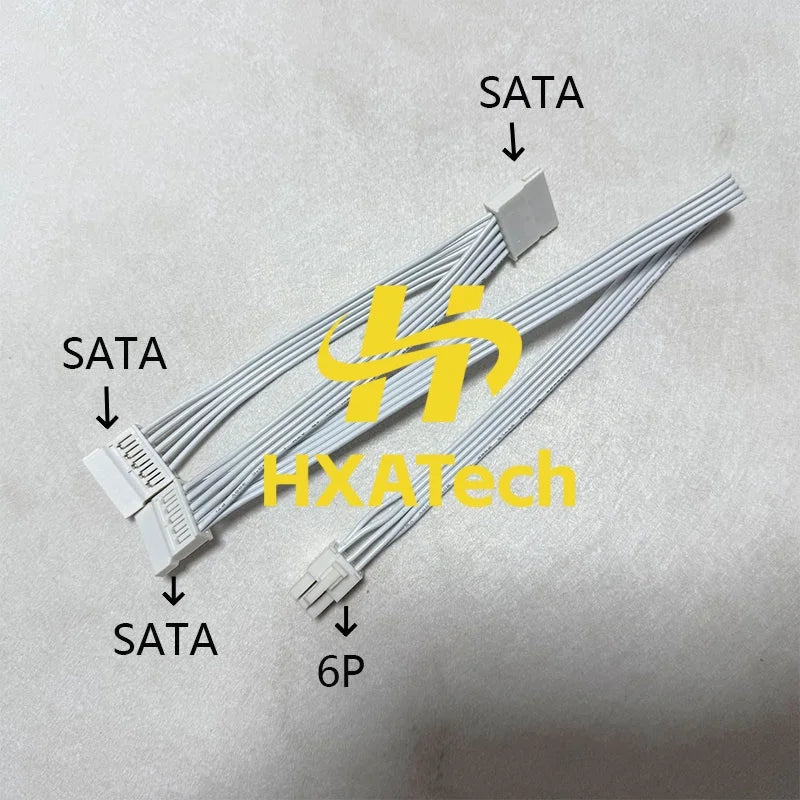 White High Quality PCIe 8p 6+2P CPU 8P(4+4) SATA Molex Modular Power Cable for Thermalright TR-TG1200w TG1000 TGTG850 TG750w