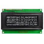 5V 2004 LCD Module VA White Fonts on Black Background 20X4 HD44780 ST7066 EQV Chip Parallel Port 2004A Display