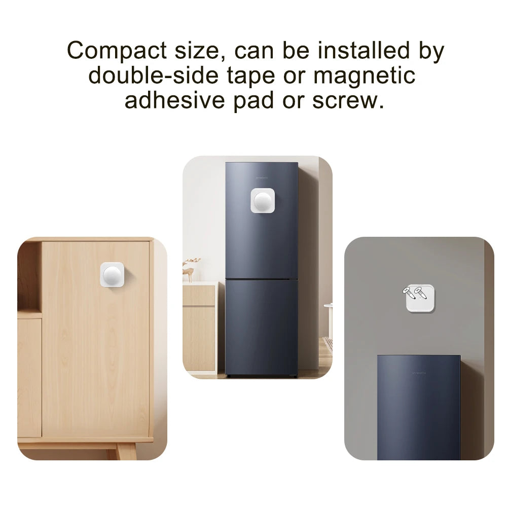 LINCUKOO WIFI Smart PIR Motion Sensor Support Tuya Smart Life Automation Lighting Home Security 3 Years Battery Magnet Install