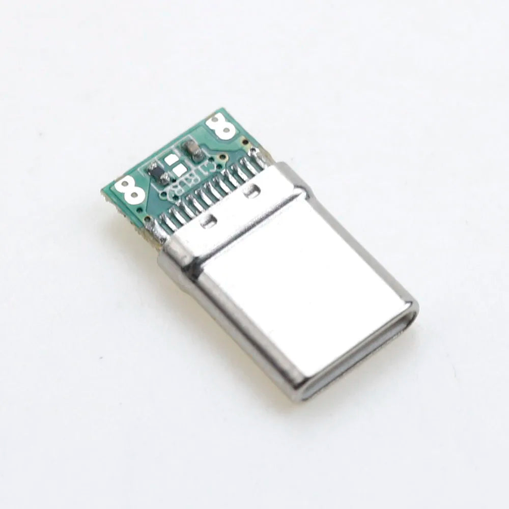 1-10PCS Type-C OTG Male 4P with 5.1K Resistance Data Power Adapter 4 Solder Joint Plug USB Adapter