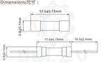 3.6*10 3*10 4*11 Glass fuse Fast/Slow blow 250V 0.5A 1A 2A 3A 3.15A 4A 5A 6.3A 10A 15A with legs F/T type 3.6x10 3x10 4x11