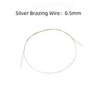 Silver Solder Sheets for DIY Jewelry Welding - High/Medium/Low Temp Options Jewelry Processing Tool