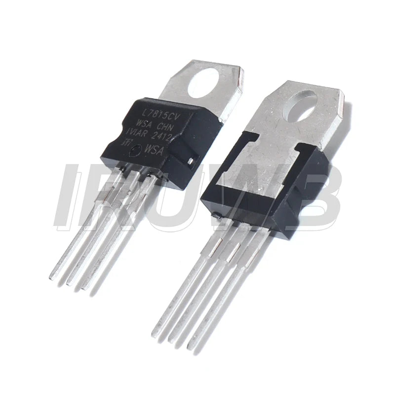 10PCS TO-220 Transistor Voltage Regulator LM7805 L7805CV/L7806/7808/7809/7812/7815/7818/7824