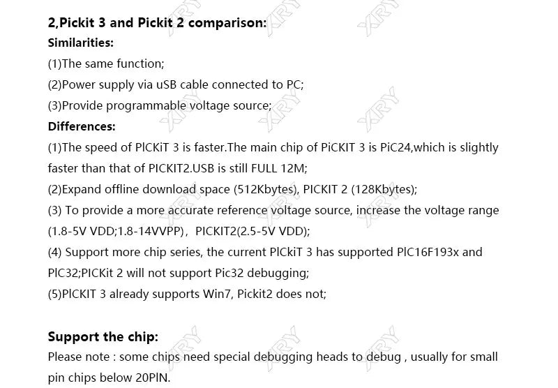 Programador PICKit2 PICKIT3 PICKit3.5 + PIC ICD2 PICKit 2 PICKIT 3 PICKIT 3,5 Adaptador de programación Asiento de programador u