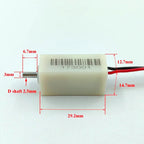 Mini N20 Gear Motor Full Metal Gearbox DC 3V-6V 5V 80RPM Slow Speed Large Torque DIY Lock Robot Car Toy Model
