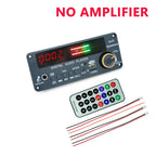 KEBIDU 200W Amplifier Bluetooth 5.3 MP3 Decoder Board Hands-free Car Wireless MP3 Player Mic USB TF FM Radio TWS Music Player