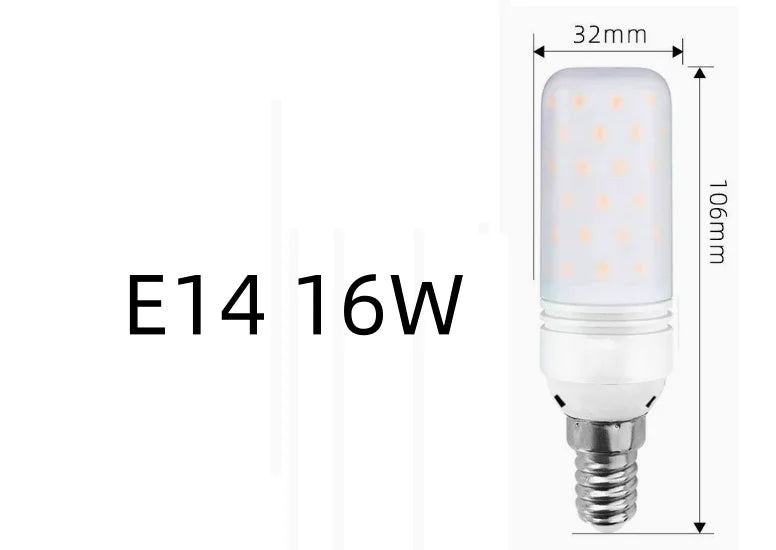 E27 B15 B22 E17 12W 16W 25W 40W LED Corn Light Bulb SMD2835 LED Bulb 110V-220V LEDs Candle Light Spotlight