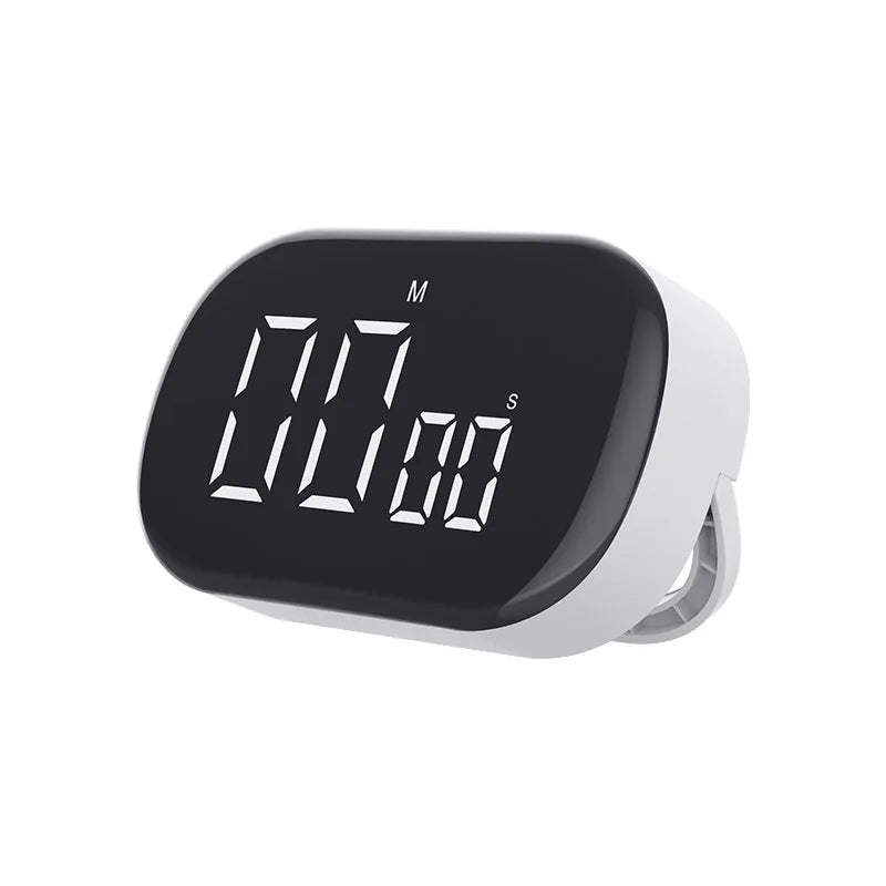 LED Digital Kitchen Timer Multifunctional Multifunctional Big Digit Clock Alarm Countdown Plastic Material