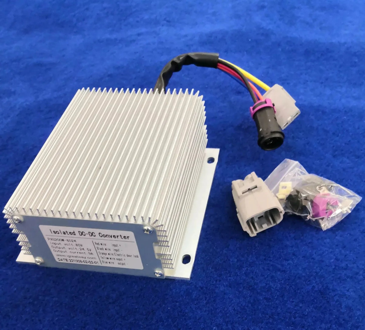 200w 80v to 24v,8A isolated DC DC converter