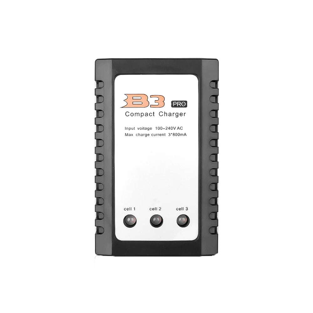 For iMAX B3 PRO 10W Intelligent Compact Charger Battery 2S-3S Lipo Balance lithium RC Discharger 7.4V/11.1V EU Plug Power Supply