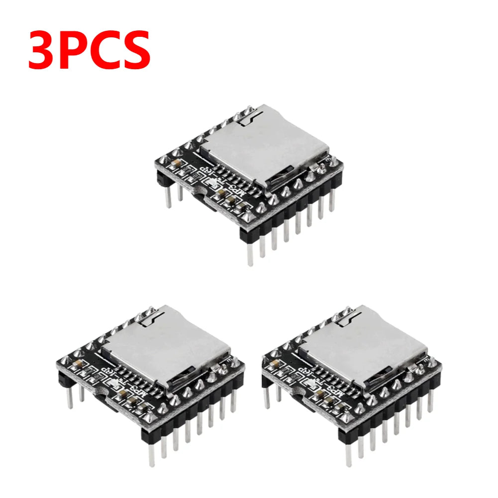 1-10PCS DFPlayer Mini MP3 Player Module V3.0 16P TF Card U Disk DF Player Module MP3 Voice Decode Board Mini MP3 Player Module