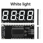 4-bit 7 Segment Display  HT16K33 Drive Module Clock Moduler Green Red White Yellow Blue Display  0.56inch