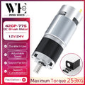 12V24V Planetary Gear DC Low-Speed Motor DC 775 Long Life Ultra-High Torque Forward And Reverse 42mm Planetary Brushed GearMotor