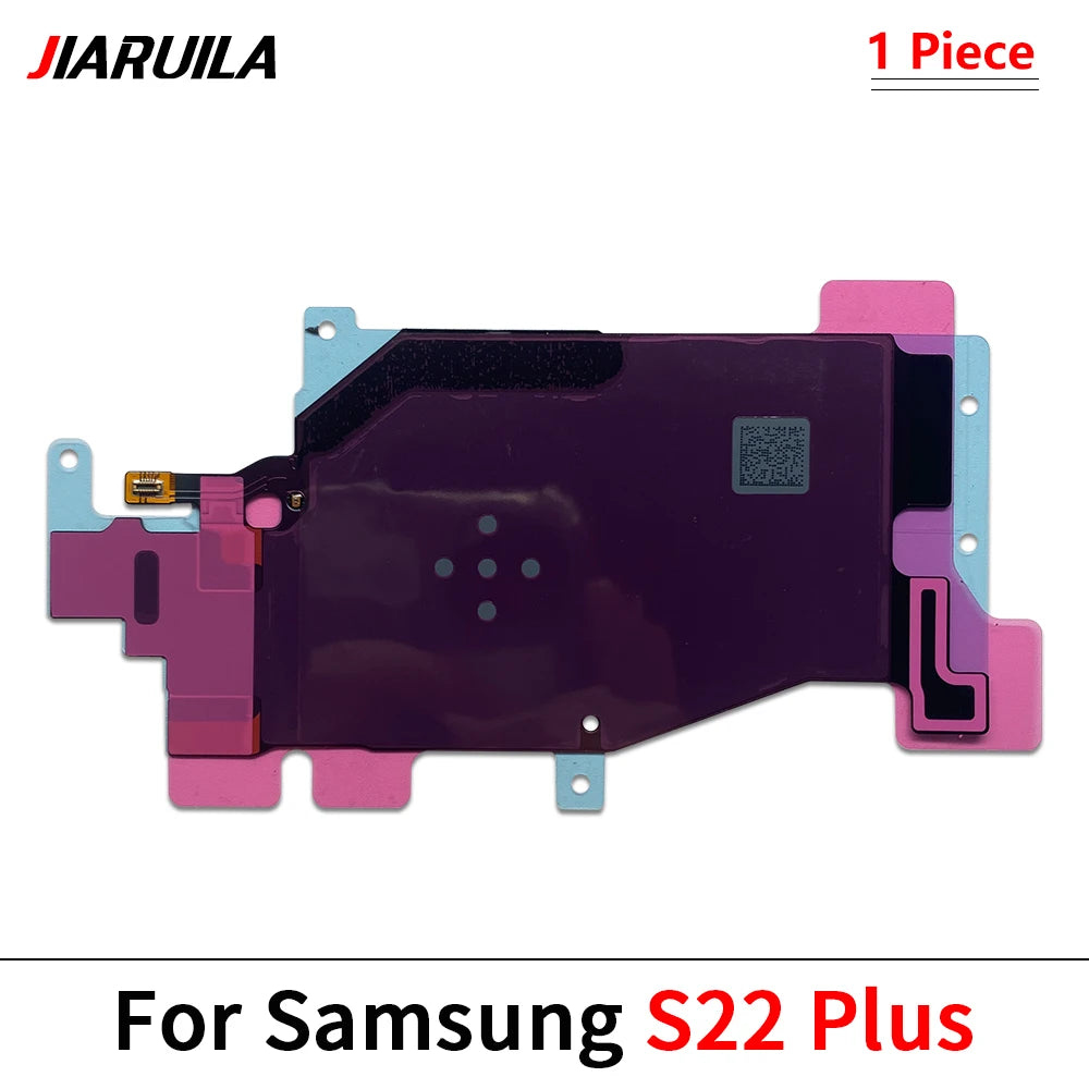 NEW For Samsung S23 S22 S21 S20 Fe Plus Ultra Wireless Charging Induction Coil NFC Module Flex Cable Repair Parts