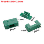 （10-50PCS）BF-012 5x20mm Fuse Holder With 5*20mm 0.2A-10A 250V Glass Tube Fuse For PCB Panel Mounting Foot distance 15mm 22mm
