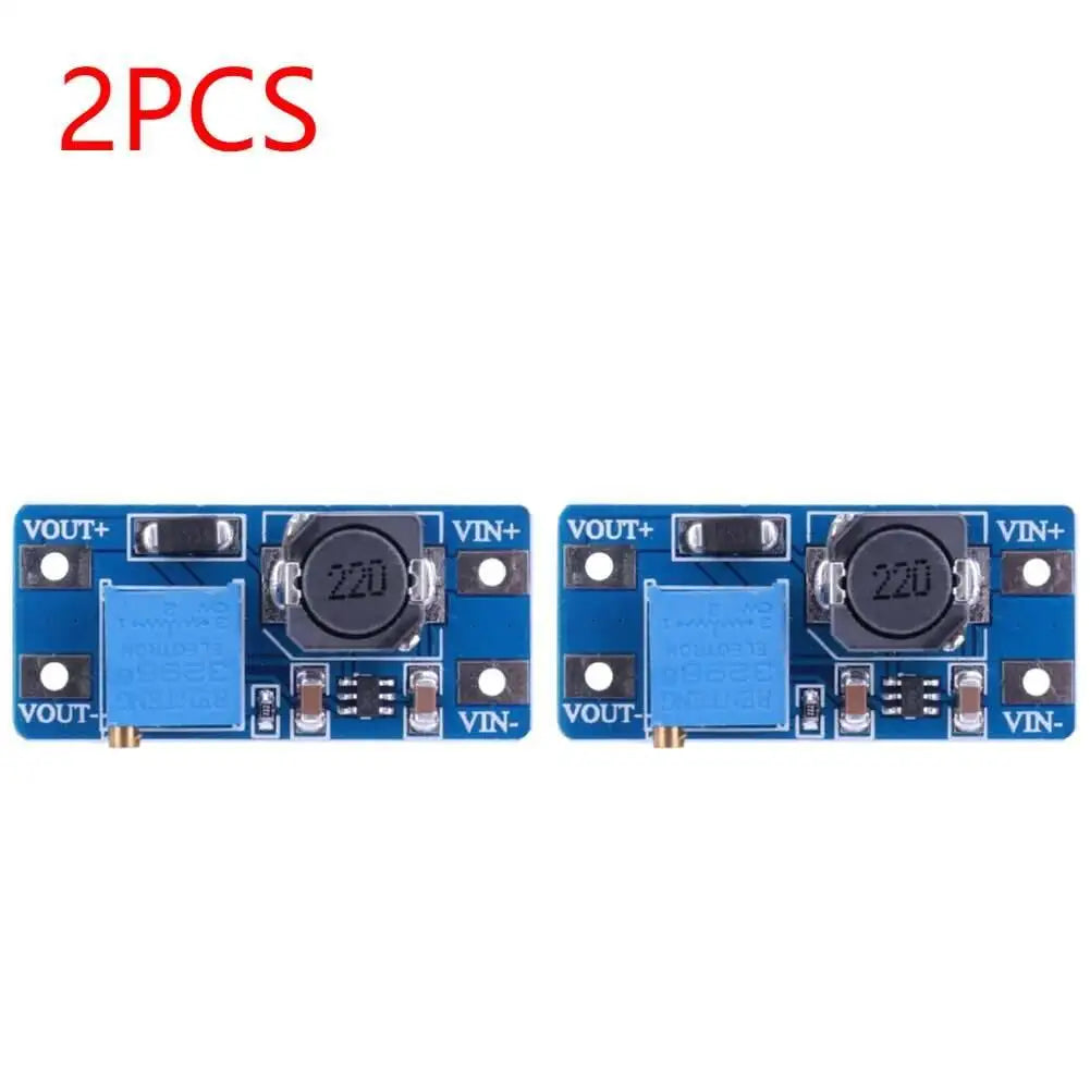 10PCS MT3608 DC-DC Step Up Converter Adjustable Booster Power Supply Module Voltage Regulator 2A Max 2V-24V To 5/9/12/28V