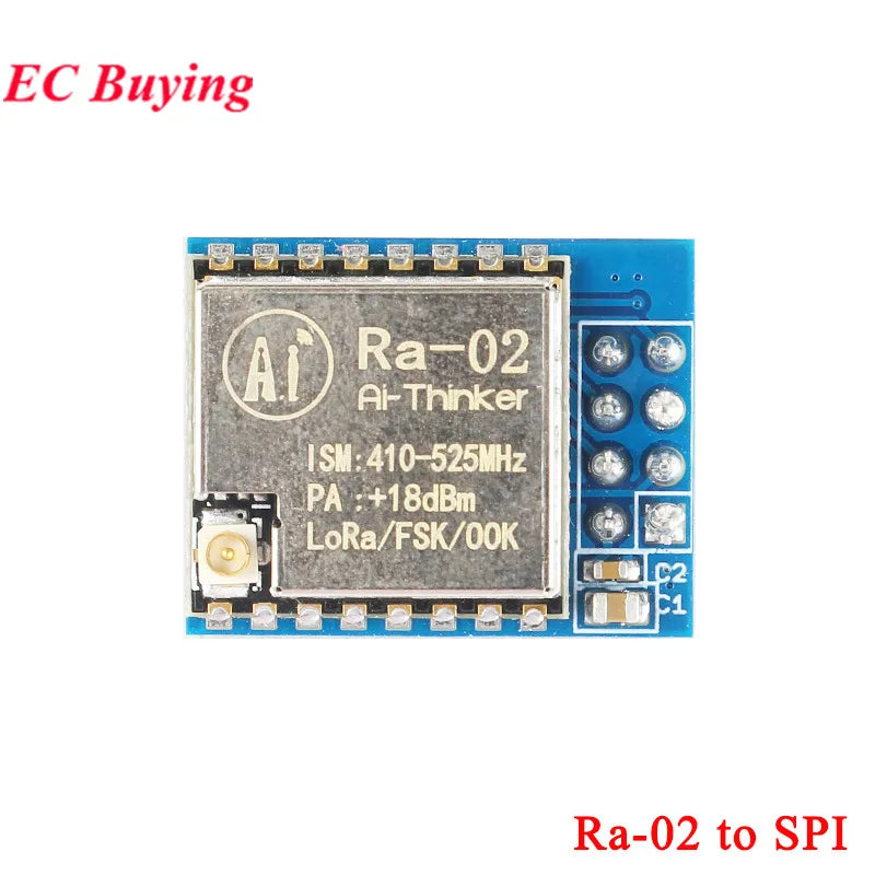 1-10Pcs Ra-01 Ra-02 Ra-01SC Ra-01SH Ra-01S Ra-01H Ra-01SCH-P Lora Spread Spectrum Wireless RF Transmit Module 433MHz 868Mhz UART