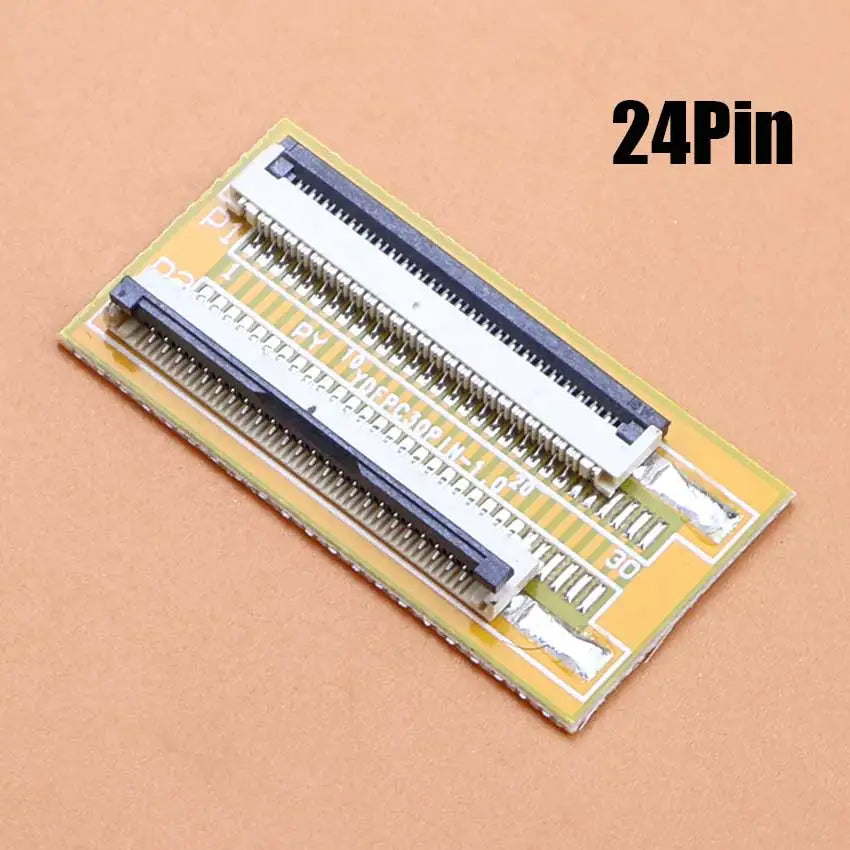 FFC FPC Flexible Flat Cable Extension Adapter Board 1.0MM Spacing 4 5 6 8 9 10 12 15 16 20 24 26 28 30 32 34 Pin Wire Connector
