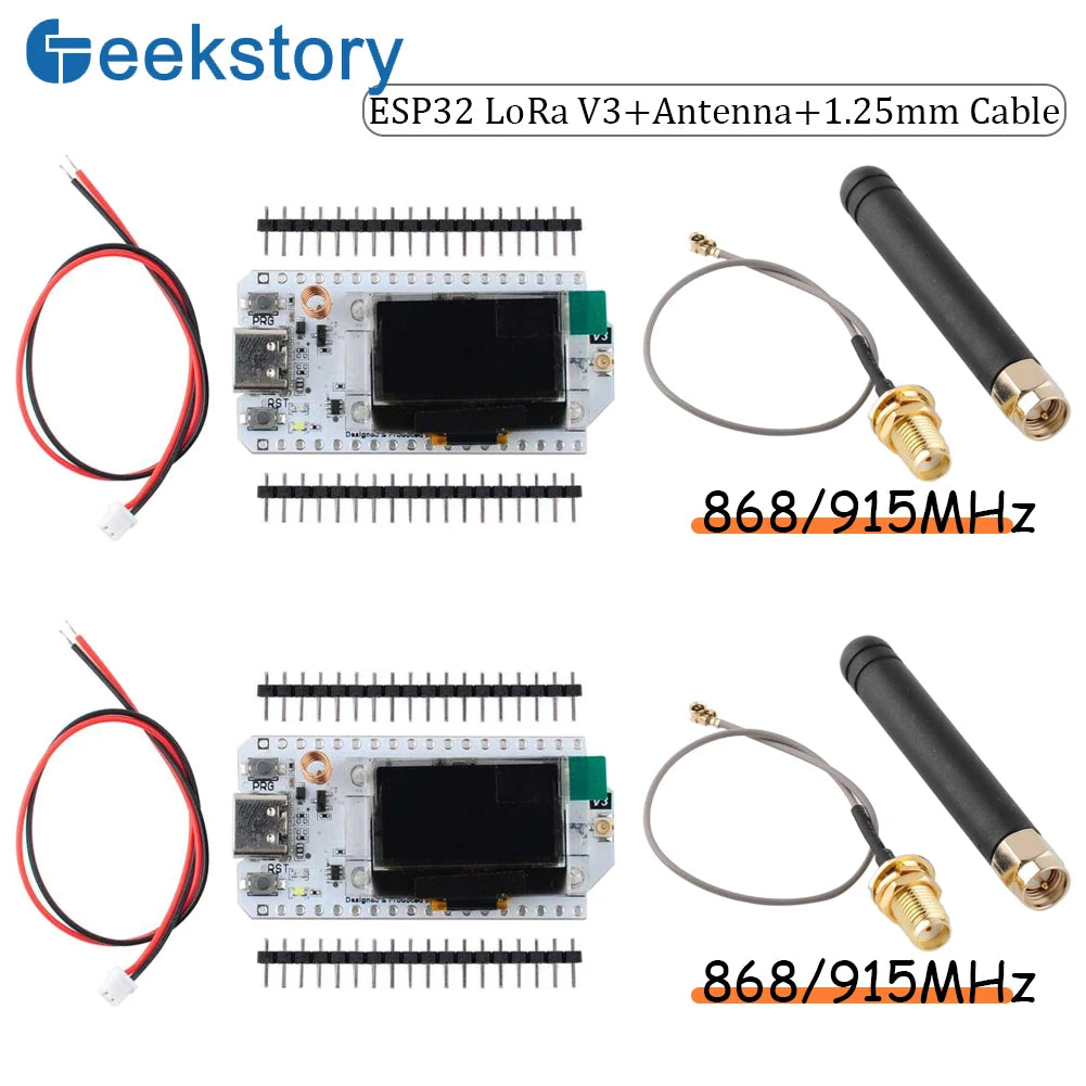 ESP32 LoRa V3 Kit Development Board 868MHz 915MHz SX1262 with 0.96 Inch OLED Display For Arduino IOT Meshtastic Devices
