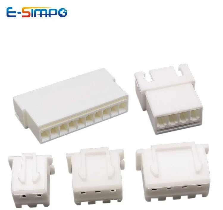 10set  Xh2.54mm 2/3/4/5/6/7/8pin Terminal +male Housing+female Housing Plastic Shell Comnector Kit