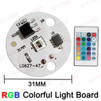 LED Light Panel 5V Color RGB Colorful Gradient Light Source Infrared 24-Key Wireless Remote Control Switch Nn/Off Control/Touch