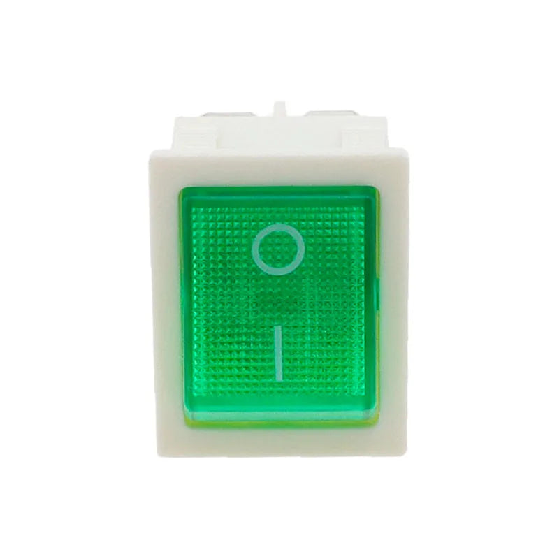 1PCS 40A 250V AC High Current,ON/OFF,4/6Pin Special for Eelding Machine,KCD4,Sterling Silver Point,Rocker Power Button Switches