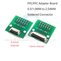 FPC/FFC Adapter Board 0.5/1.0MM to 2.54MM Soldered Connector 4/5/6/8/10/12/14/16/20/26/3040/45/50/60 Pin