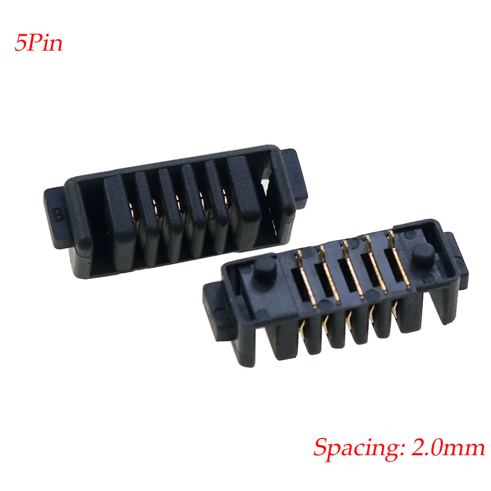 1PCS 4/5/6/7/8/9/10Pin Laptop Battery Connector Pitch 2.0mm Holder Clip Slot Contact Male and Female Plug