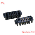 1PCS 4/5/6/7/8/9/10Pin Laptop Battery Connector Pitch 2.0mm Holder Clip Slot Contact Male and Female Plug