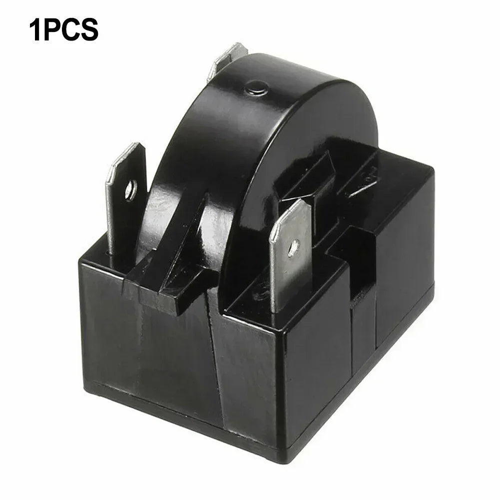 1pc Refrigerator PTC Starter Relay Replacement 1/3/4 Pins Compressor Overload Protector For Air Conditioner Compressors