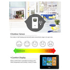 LCD Digital Weather Station Thermometer Hygrometer Barometer Alarm Clock Weather Forecast Wireless Sensor Home Hygrothermograph