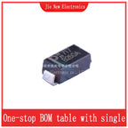 10PCS/100PCS SMD Schottky Diode B340A-13-F B2100A B220A B230A B240A-13-F B260A-13-F B320A B330A  B350A B360A-13-F B1100 DO-214AC