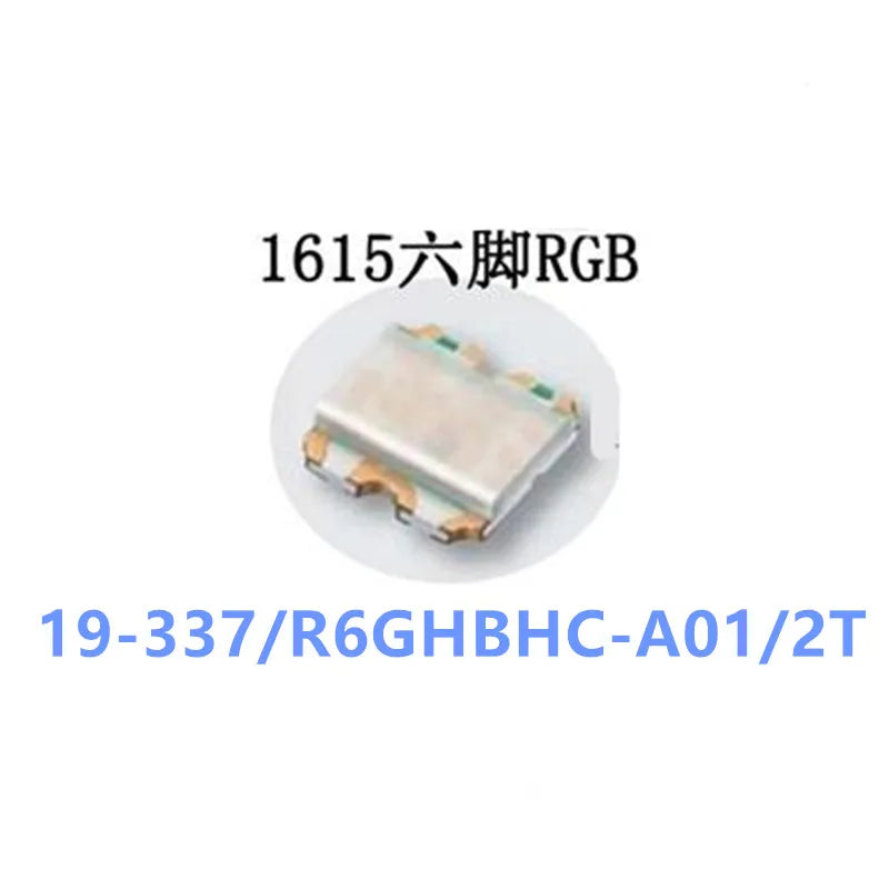 0603 RGB SMD LED, Common Anode/Cathode, 19-237/R6GHBHC 19-237B/R6GHBHC Full Color Lamp Beads 1.6*1.5MM