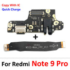 NEW USB Charging Port Dock Board Connector Main FPC Motherboard Flex Cable For Xiaomi Redmi Note 9 10 7 Pro 10S 11 4G 5G 8 fast