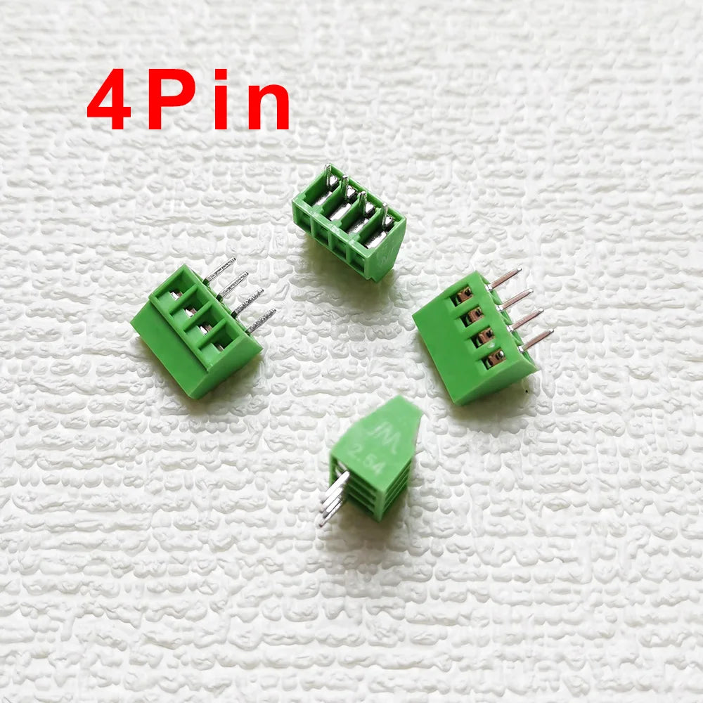5/10pcs KF128 2.54mm PCB Mini Screw Terminal Blocks Connector for Wires KF128-2.54 2P 3P 4P 5P 6P 7P 8P 9P 10P 12P 16P Terminal