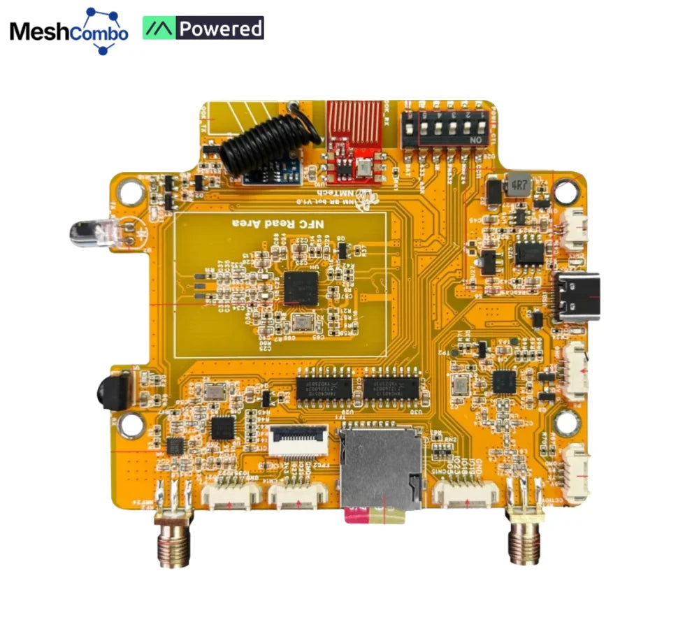 CYD NM-RF-Hat Companion Hat Bruce CC1101 nRF24 PN532 IR TX/RX 433M OOK Power Mgmt TF Slot Multi-Band RF for ESP32-2432S028
